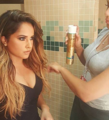 Becky G and Cynthia Alvarez. jpg